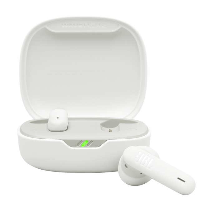 JBL Wave Flex 2 - White - True Wireless Earbuds - Hero image number null
